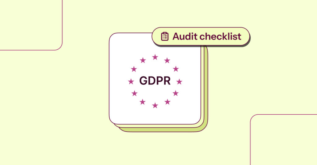 GDPR audit checklist