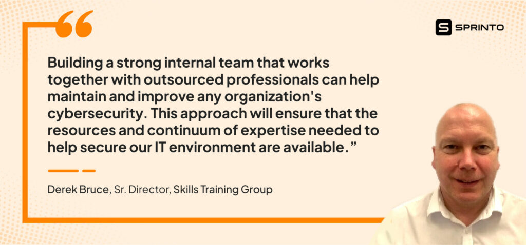 Derek Bruce, Sr. Director, Skills Training Group
