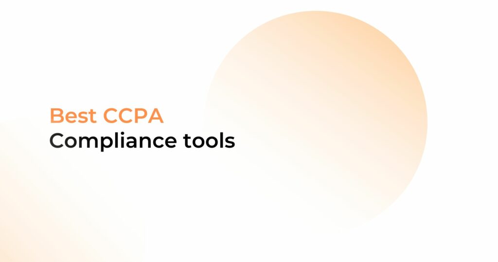 CCPA Compliance tools