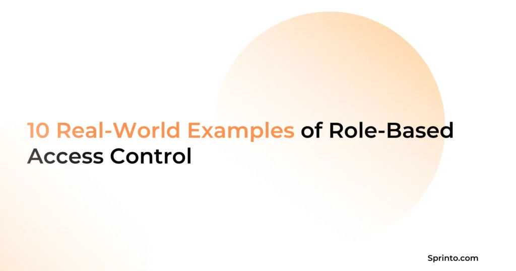 Examples of Role-Based Access Control