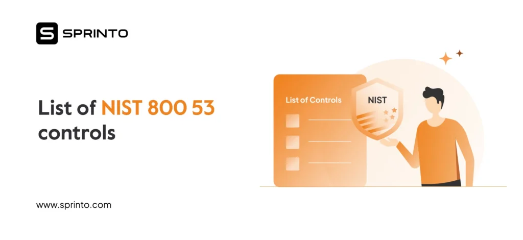 List of NIST 800 53 control