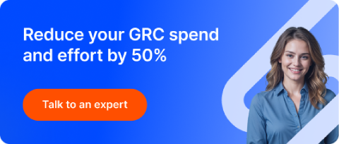 Banner Reduce your GRC spend and Effort by 50%