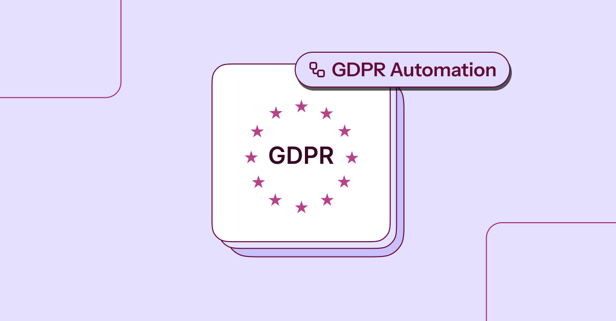 GDPR automation