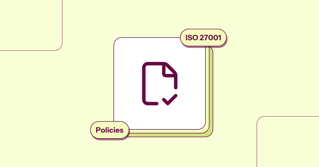 ISO 27001 policies