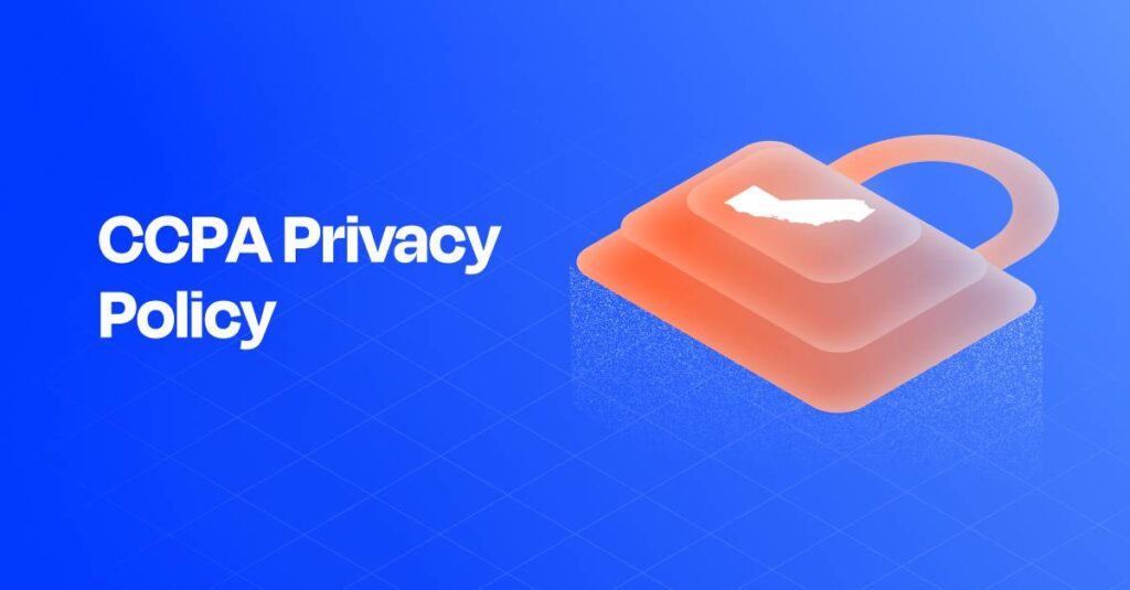 CCPA Privacy policy