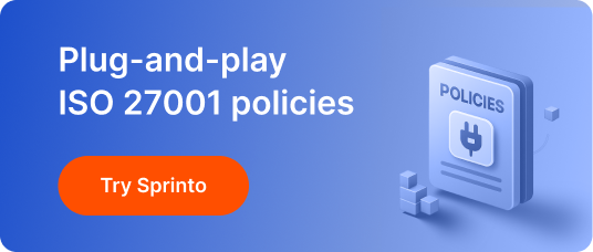 Plug-and-play ISO 27001 policies