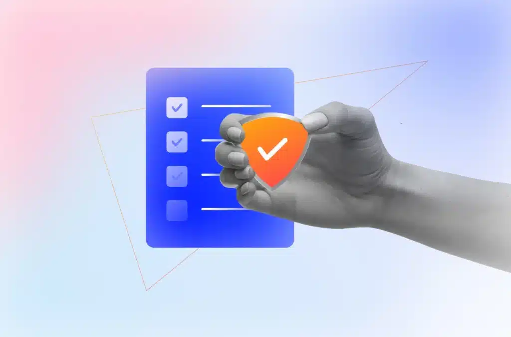 Depiction of a cybersecurity report