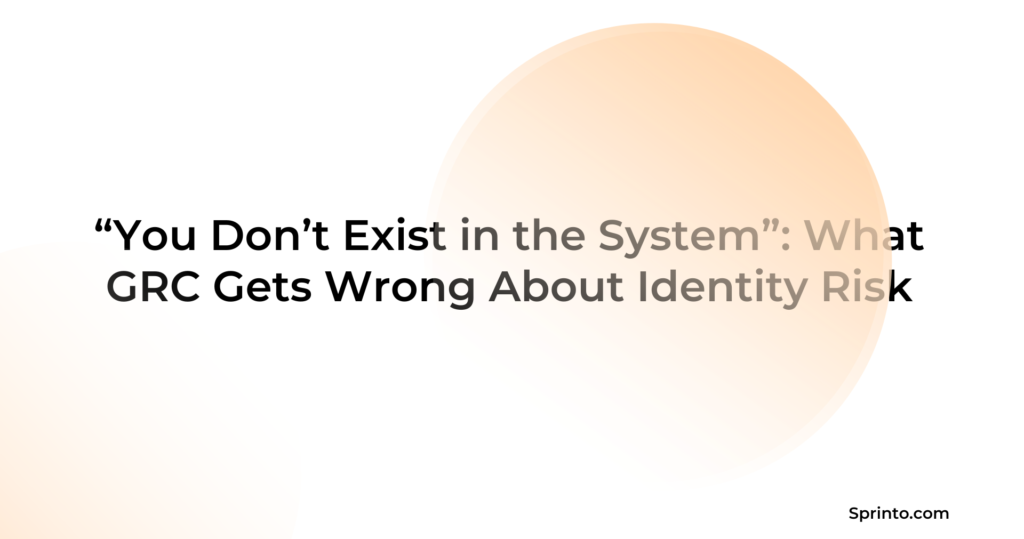 Identity risk