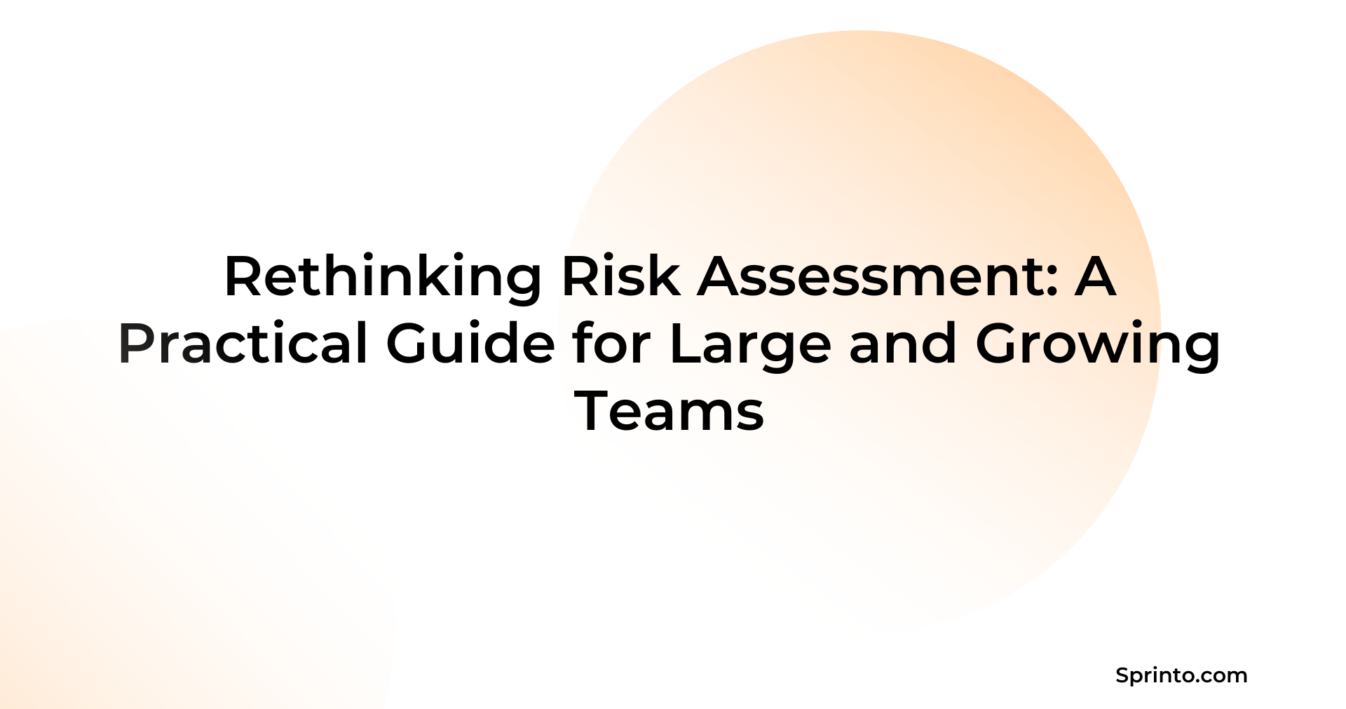 risk assessment