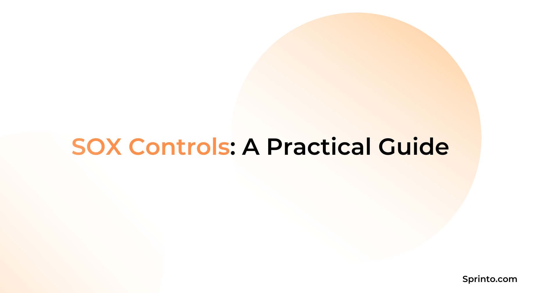 SOX controls
