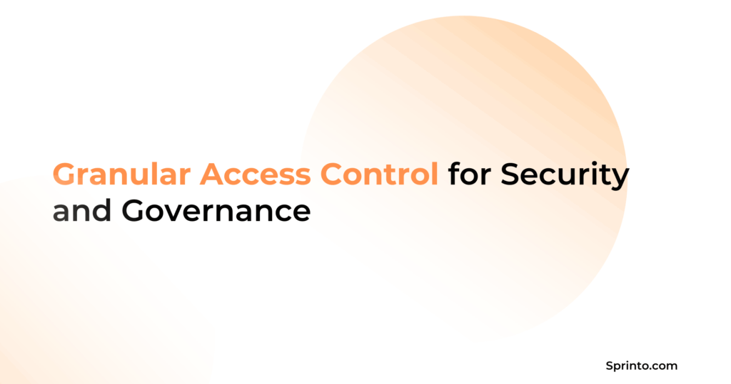 Granular Access Control