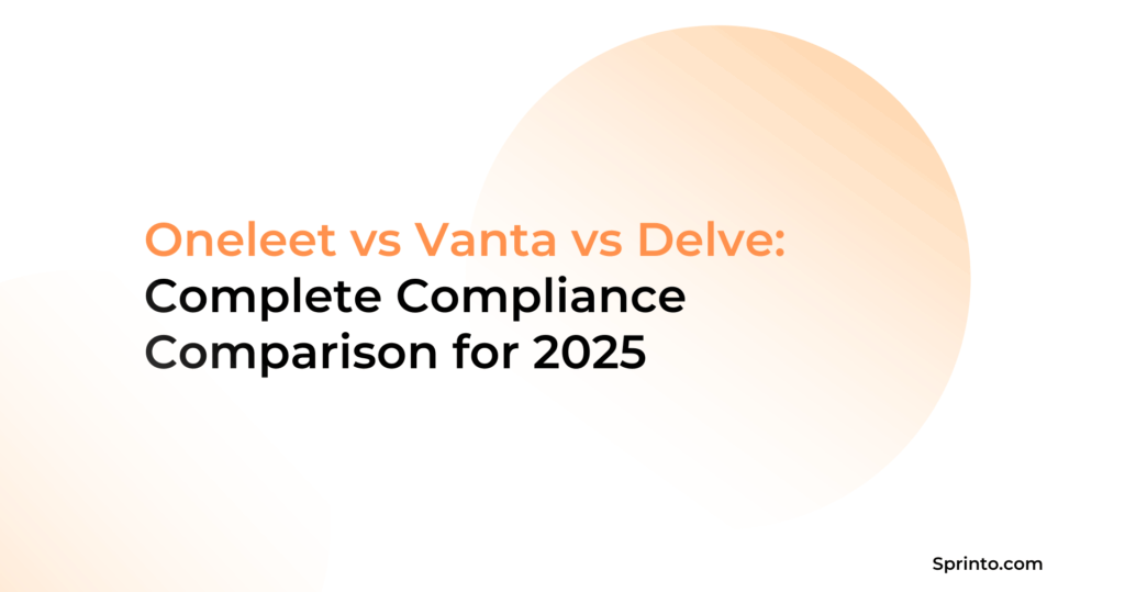 Onleet vs Vanta vs Delve