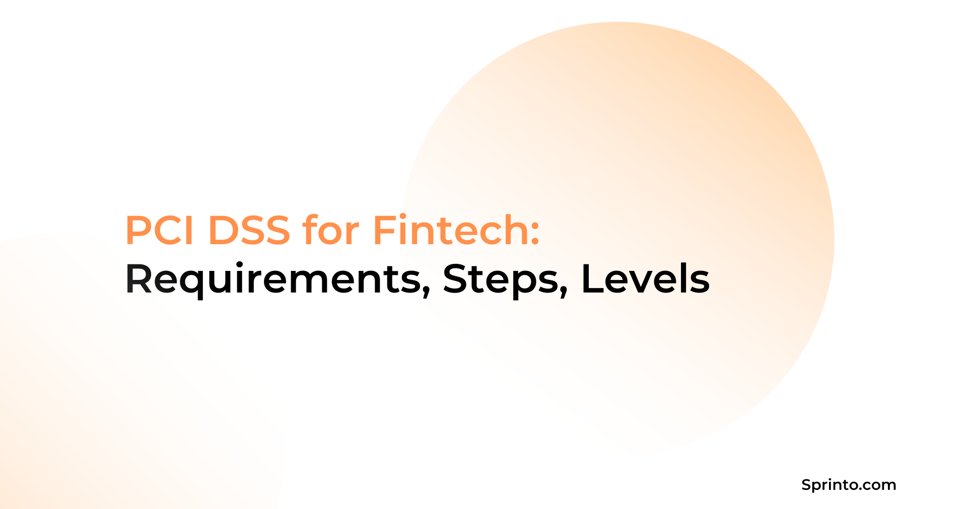 PCI DSS for Fintech