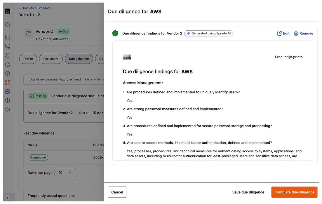 due-diligence