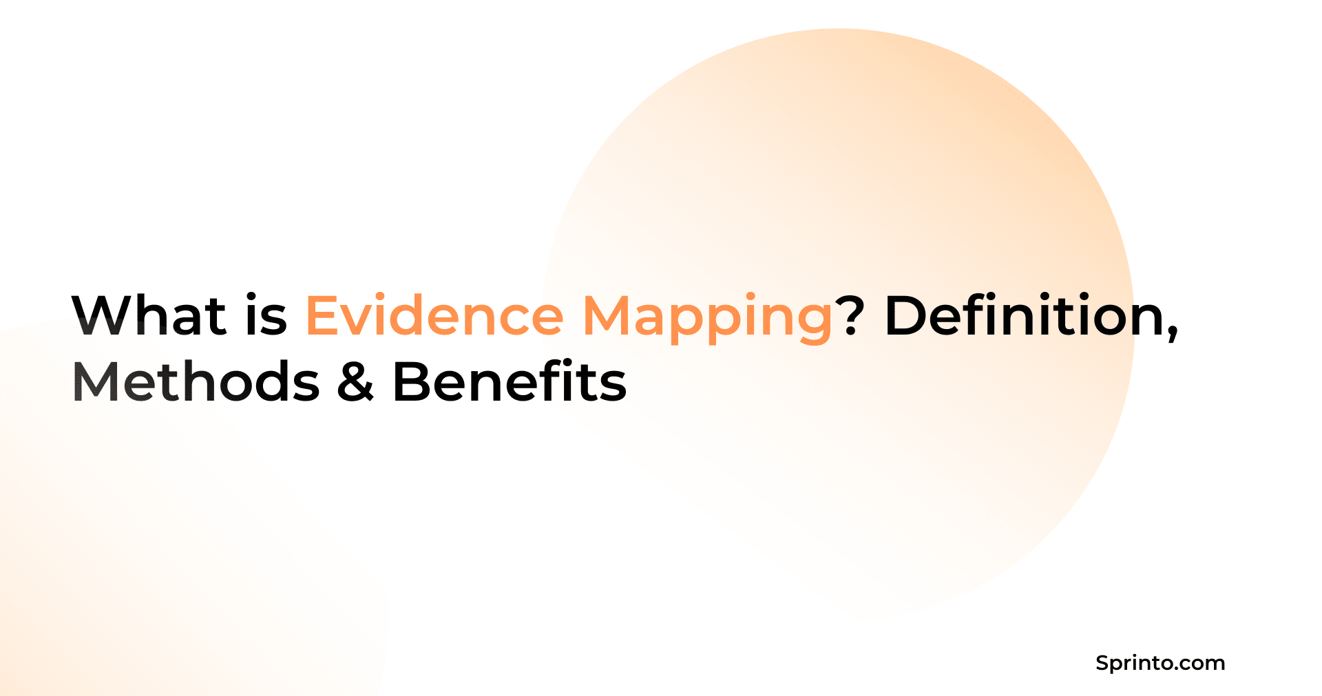 Evidence Mapping