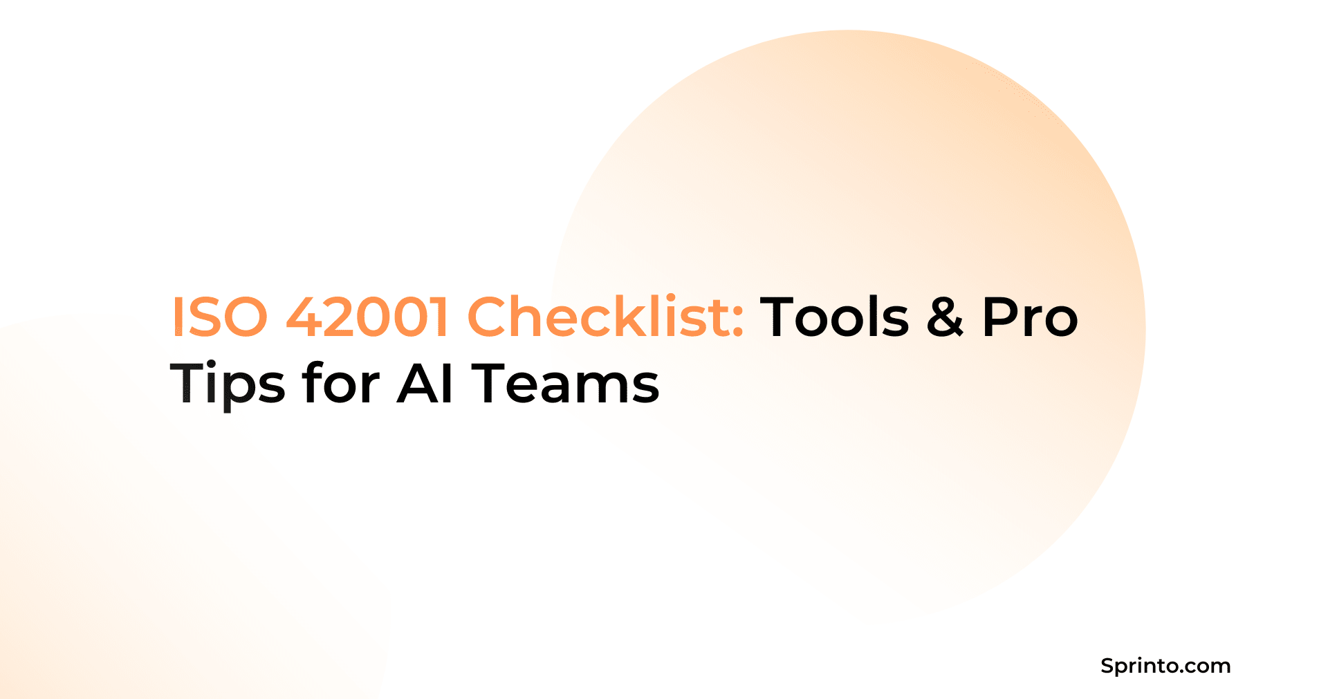 ISO 42001 Checklist