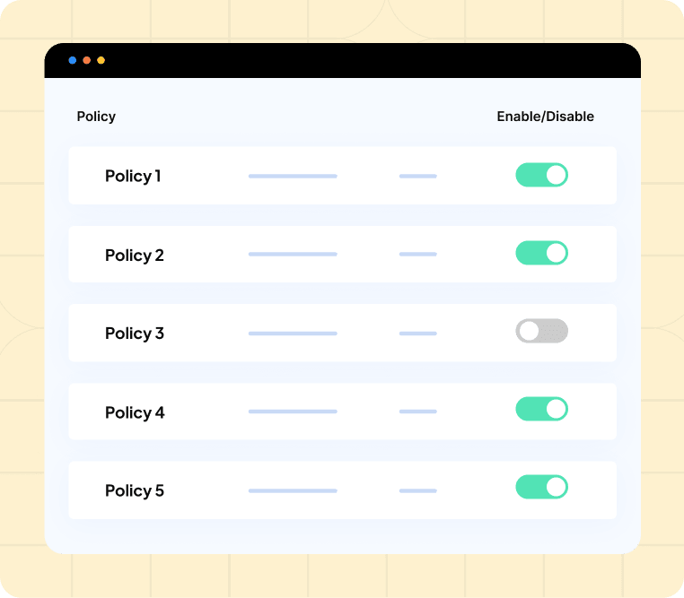 policy-enable-disable