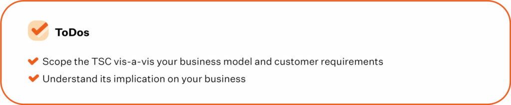 soc 2 compliance toDos