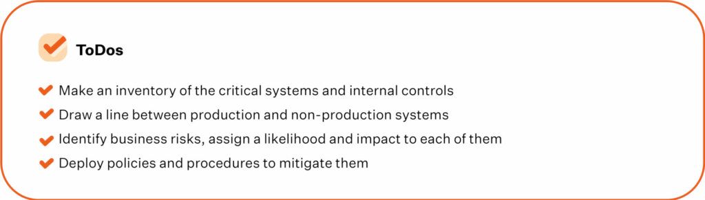 Conduct Internal Risk Assessment