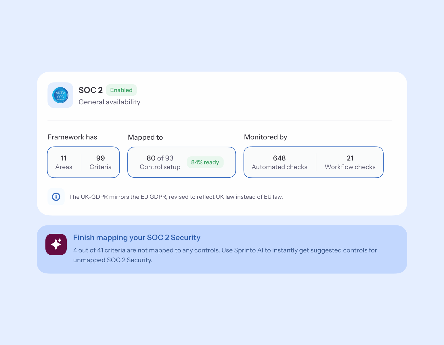 Soc 2 enabled general availability