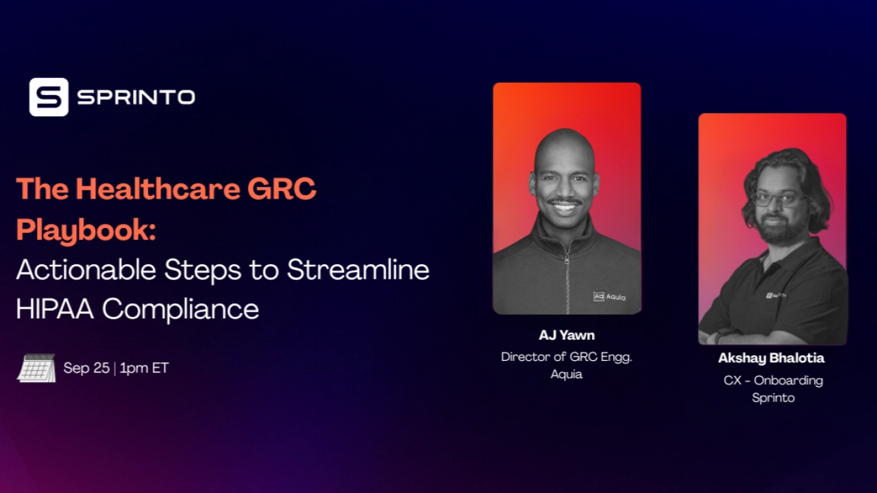 The Healthcare GRC Playbook: Actionable Steps to Streamline HIPAA Compliance