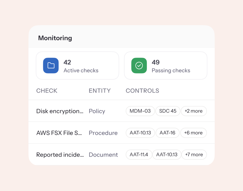 soc 2 continuous monitoring