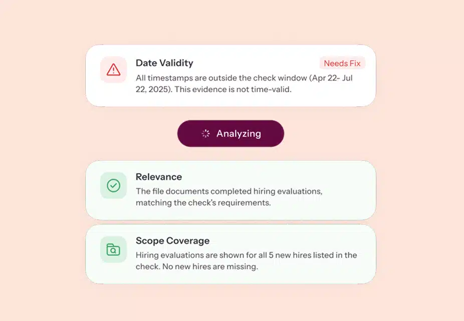 Automate evidence collection