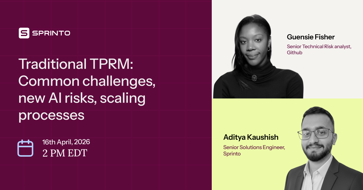 Traditional TPRM: Common challenges