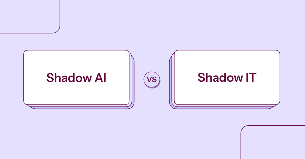 Shadow AI vs Shadow IT