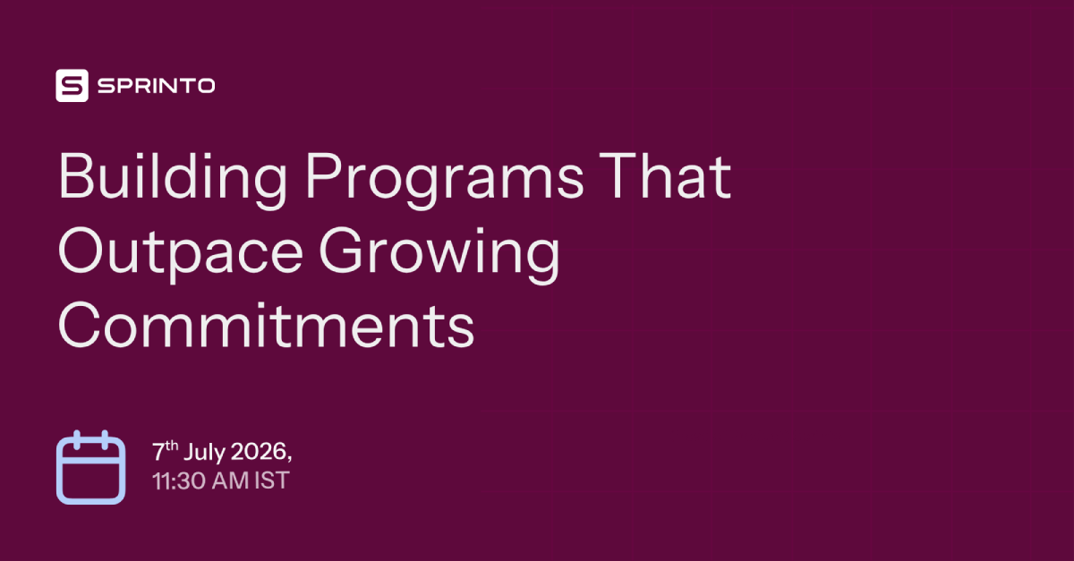 Building Programs That Stay Ahead Of Growing Commitments