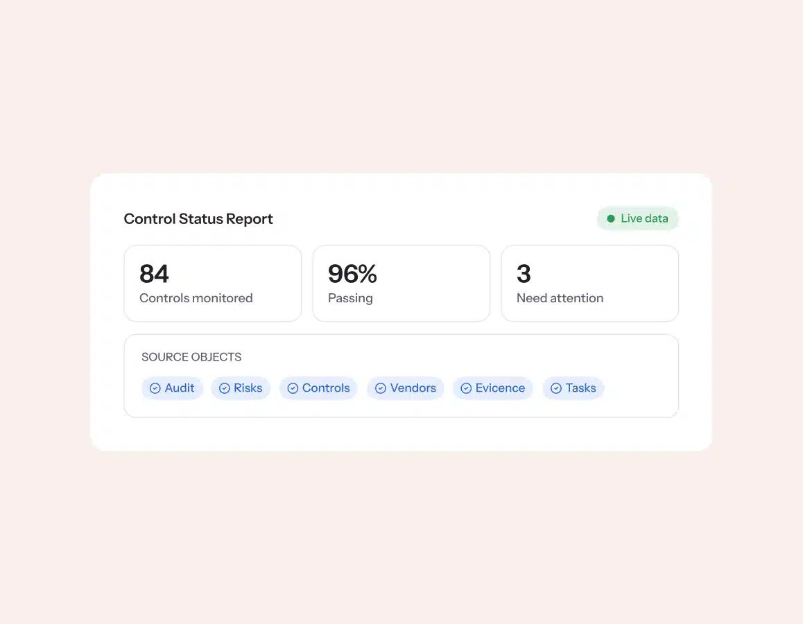 control-status-report