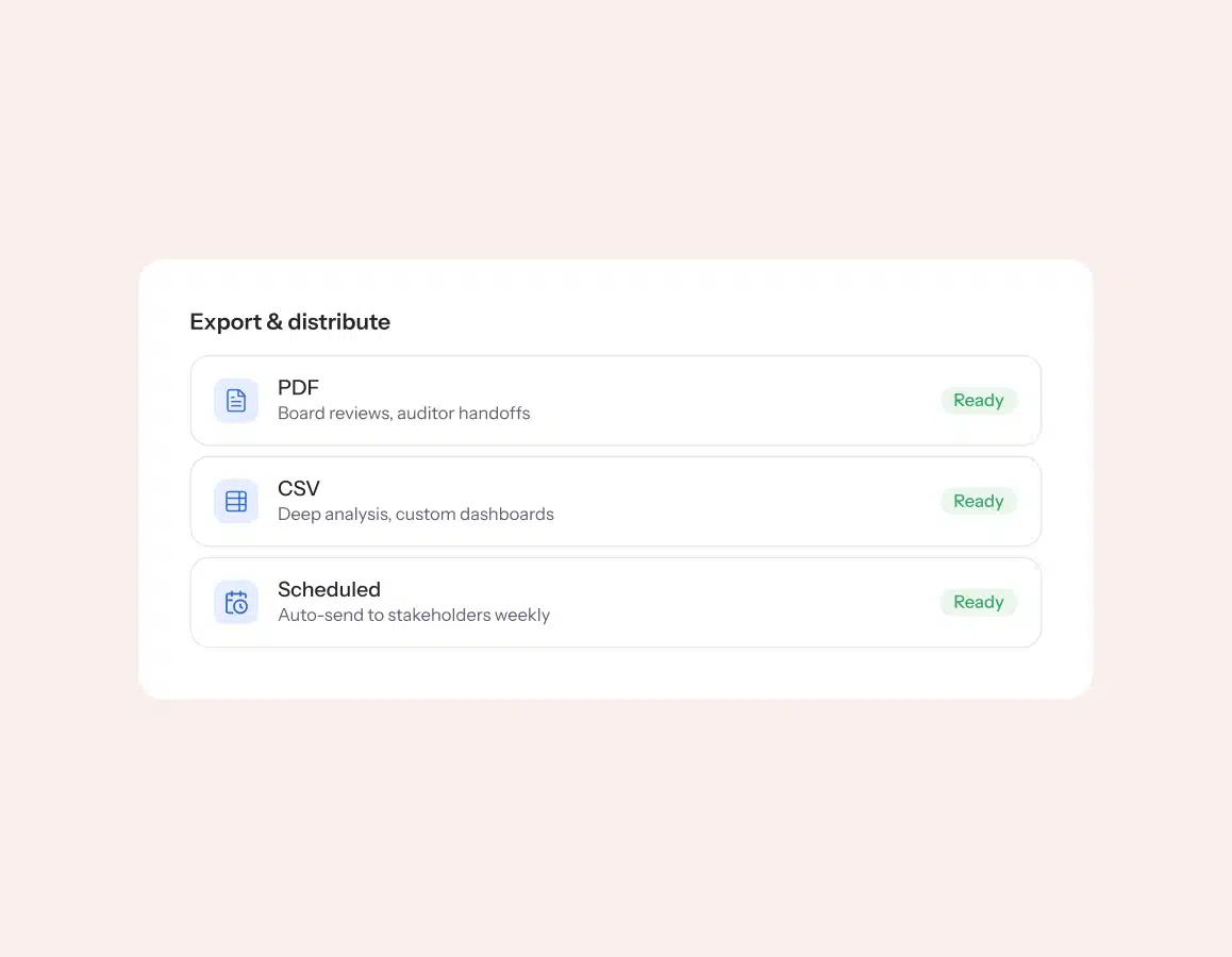 export-and-distribute