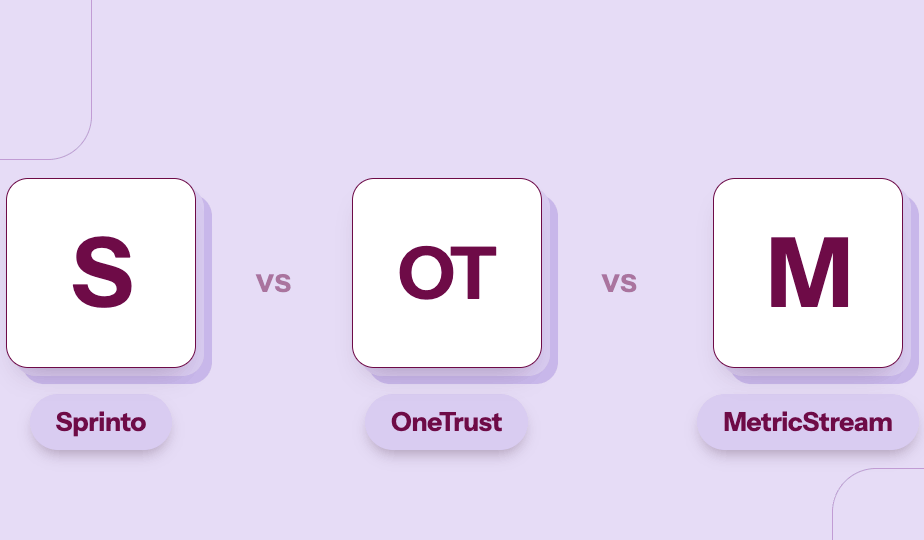 Sprinto-vs-OneTrust-vs-MetricStream