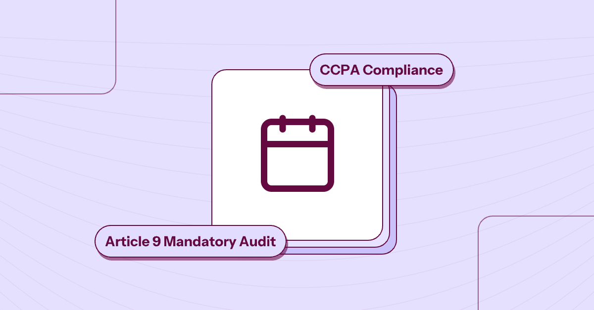 CCPA Article 9 Mandatory Audit